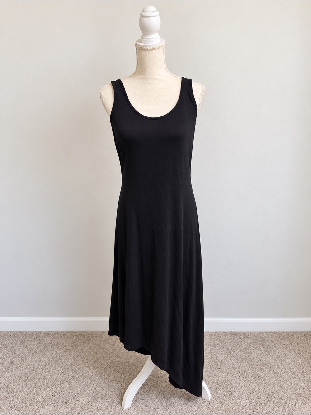 Michael Kors Black Sleeveless Maxi Dress, Size L